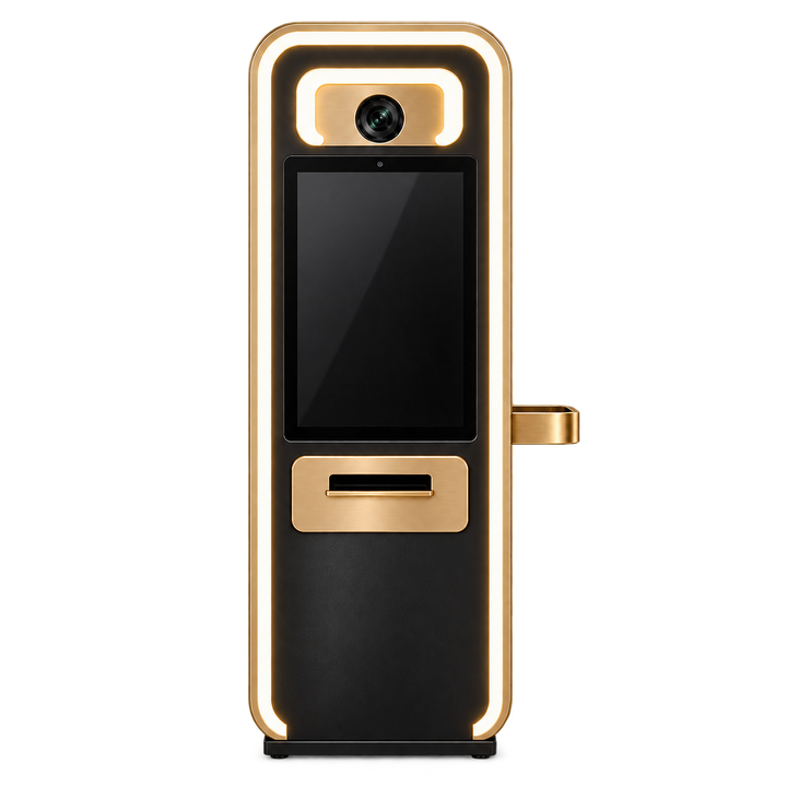 AMPD Signature Photo Booth, front view